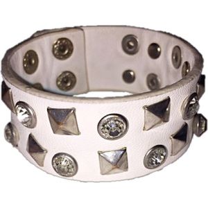 White Studded Bracelet